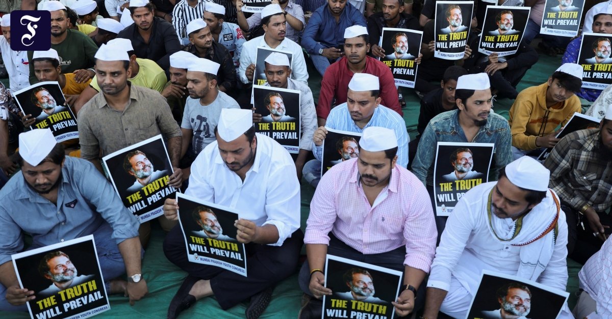 Diffamierung aller „Modis“: Indischer Oppositionsführer zu zwei Jahren Haft verurteilt