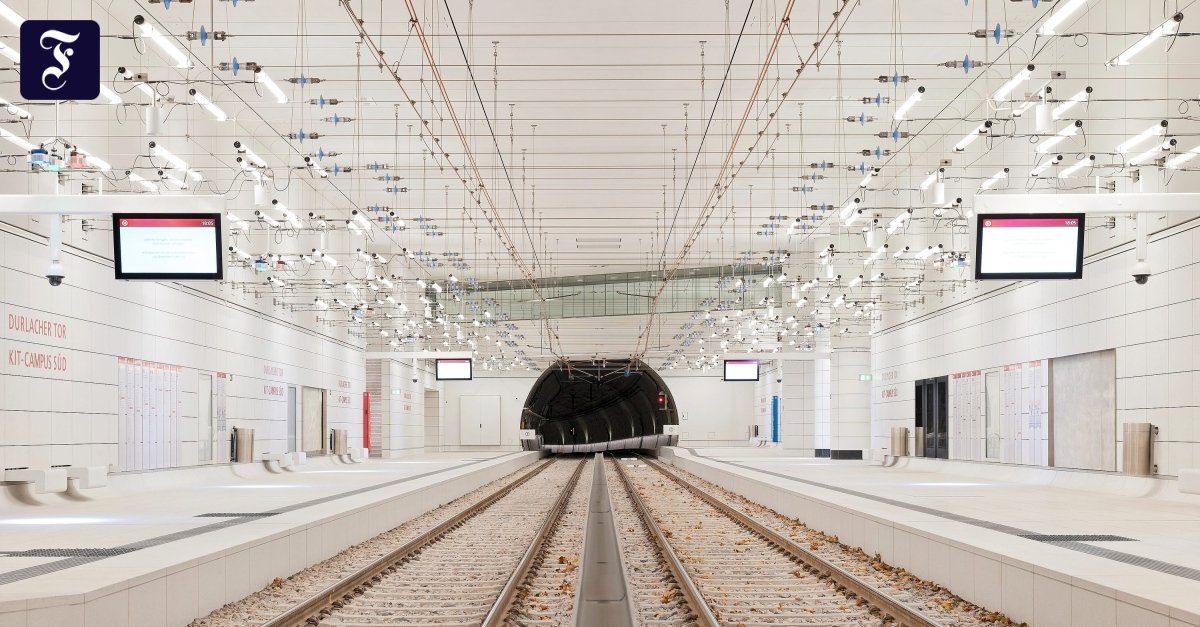 Karlsruher Stadtbahn: Wie U-Bahnstationen zum Ruhepol werden