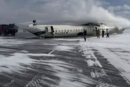 Delta Air Lines airplane crashes and flips over at Toronto airport leaving 18 injured, together with youngster: Latest
 | EUROtoday