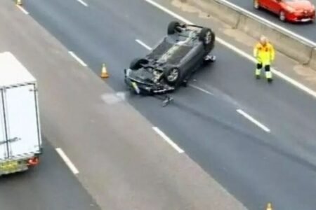 M6: Traffic chaos on main motorway as automobile overturns and one in hospital | UK | News
 | EUROtoday