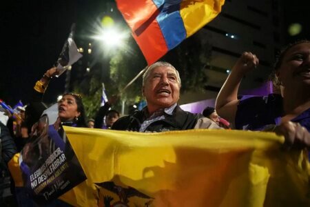 President Noboa, direct to re -election with virtually 12 provisional factors of benefit over Luisa González
 | EUROtoday