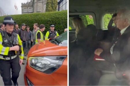 Labour minister Daniel Zeichner marooned in taxi as farming protesters barricade automobile | Politics | News
 | EUROtoday