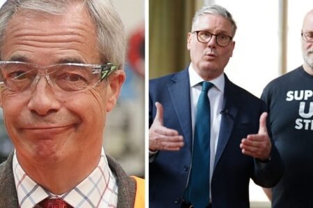 Nigel Farage shares ‘actual cause’ Keir Starmer has acted on British metal | Politics | News
 | EUROtoday