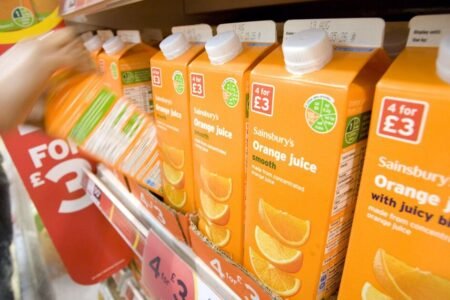 Fruit juice, hoovers, pasta and 89 objects cheaper from at this time in increase for UK | UK | News
 | EUROtoday