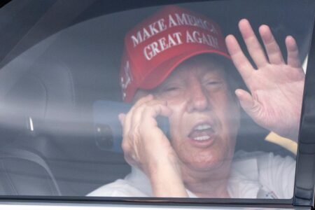 Trump Posts Dark 5-Word Message From His Motorcade
 | EUROtoday