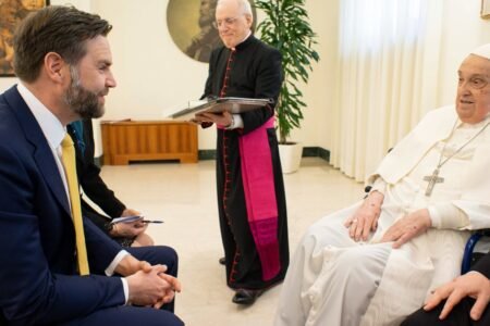 JD Vance Meets Pope Francis On Easter Sunday After Tangle Over U.S. Migrant Deportations
 | EUROtoday