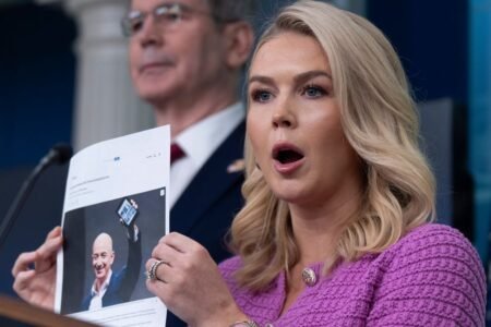 White House Blasts Amazon For ‘Hostile And Political Act’ Amid Confusion Over Tariff Pricing
 | EUROtoday