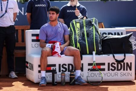 Alcaraz is not going to compete in Madrid for an harm
 | EUROtoday