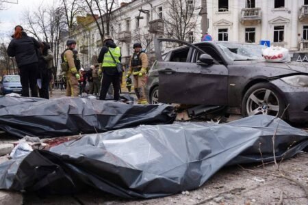 At least 32 civilians killed by a Russian assault with missiles within the Ukrainian metropolis of Sumi | International
 | EUROtoday
