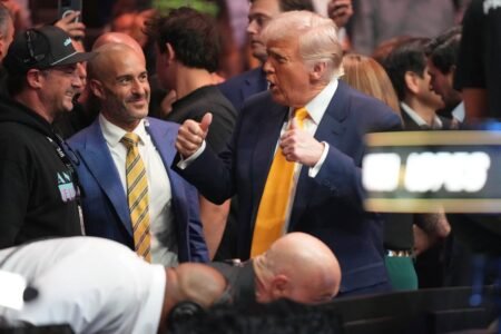 Donald Trump hails standing ovation at UFC 314 as vote of confidence: ‘We’re doing a great job’
 | EUROtoday
