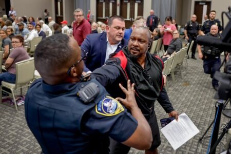 Protester tased as Marjorie Taylor Greene’s city corridor repeatedly disrupted
 | EUROtoday