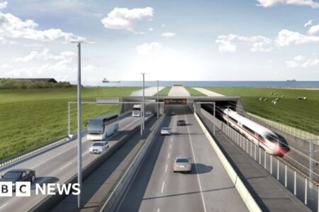 The record-breaking tunnel being constructed from Denmark to Germany
 | EUROtoday