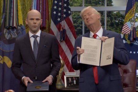 ‘SNL’ chilly open mocks Trump’s use of government orders: ‘Reduce the number of interracial couples in TV commercials’
 | EUROtoday