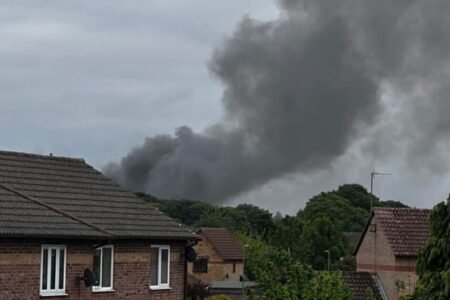 Bicester hearth LIVE: Chaos as loud explosions heard close to UK heritage website | UK | News
 | EUROtoday