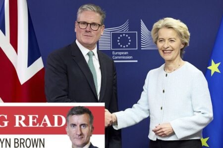 Real purpose why Keir Starmer dedicated his most brazen Brexit betrayal | Politics | News
 | EUROtoday