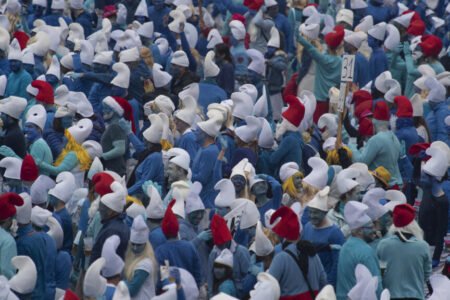 The second +: Landerneau broke a world document by bringing collectively greater than 3,000 smurfs
 | EUROtoday