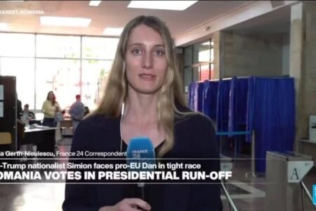 ‘People need change’: Romania votes in presidential run-off
 | EUROtoday