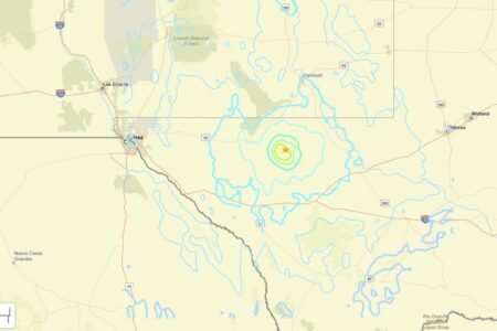 Strong 5.3 magnitude earthquake hits distant space of Texas
 | EUROtoday