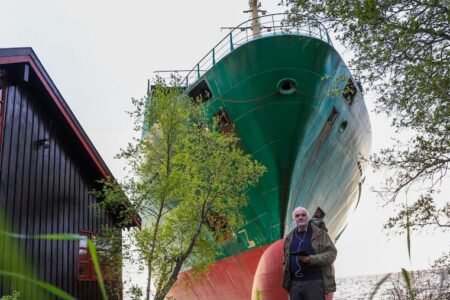 Cargo Ncl Saltten ship will get caught within the personal backyard
 | EUROtoday