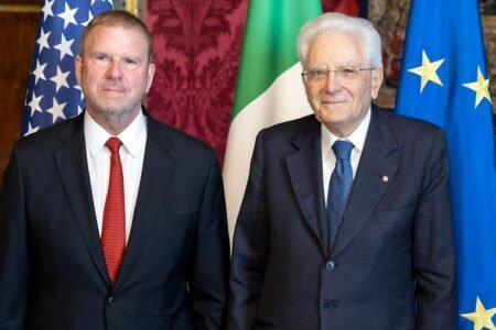 Tilman Fertitta, a Texan-Sicilian businessman for the US Embassy in Italy
 | EUROtoday