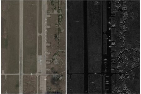 Satellite photos present Russian bombers destroyed in large Ukrainian drone assault
 | EUROtoday